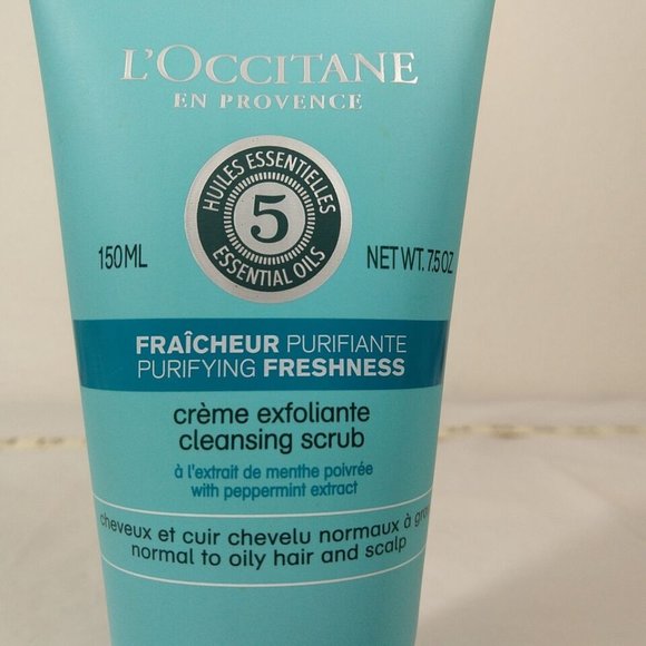L'occitane Aromachologie Purifying Hair Cleansing Scrub 150ML NEW - Picture 3 of 5